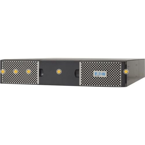 Eaton Extended Battery Module - Battery enclosure ( rack-mountable ) lead acid - 2U - black, silver
