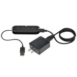 Tripp Lite U222-004-R USB2.0 Certified Ultra Mini Hub with Extension Cable and 100-240V Adapter 4 Port