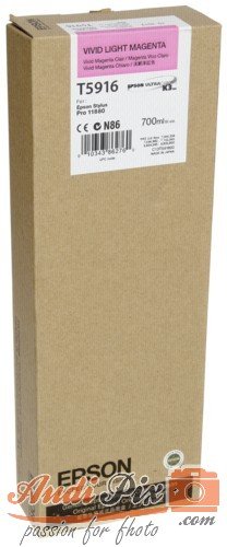 Epson Vividlightmagenta700ml Ultra Chrome K3 Inks F/Stylus Pro11880