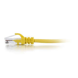 C2G 27191 Cat6 Cable - Snagless Unshielded Ethernet Network Patch Cable, Yellow (3 Feet, 0.91 Meters)