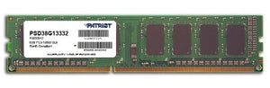 Patriot Memory PSD38G13332 Signature 8GB CL9 PC3-10600 1333MHz DIMM 8 DDR3 1333 Computer Internal Memory