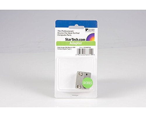 StarTech.com GC99MFRA2 Right Angle DB9 to DB9 Serial Cable Adapter Type 2 - M/F