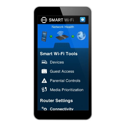 Linksys AC1200 Dual Band Smart Wireless Router with Gigabit and USB (EA6350-CA)