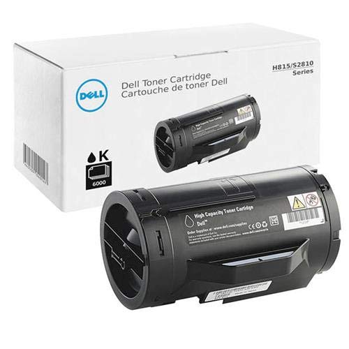 Dell 6,000 Page High Yield Black Toner Cartridge for S2810dn Printer D9GY0