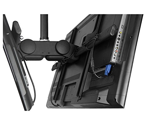Open Box Atdec TH-3070-CT-B2B Telehook Back to Back Mounting Accessory for 30-Inch to 70-Inch Screen, Black