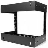 STARTECH.COM 8U OPEN FRAME WALL MOUNT EQUIPMENT RACK - ADJUSTABLE DEPTH