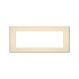 C2G 16346 Radiant Furniture Power Center Bezel for Basic Power Unit, Light Almond