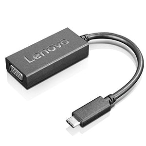 Lenovo USB-C to VGA Adapter - External Video Adapter - USB-C - VGA - for Miix 720-12, Thinkpad 13, ThinkPad E47X, P51, P71, T470, X1 Carbon, X1 Tablet, X1 Yoga