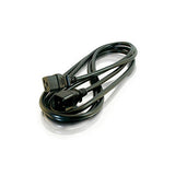 C2G/ Cables to Go 10339 14AWG 250 Volt Power Extension Cord (IEC320 C20 to IEC320 C19) Black (3 Feet)