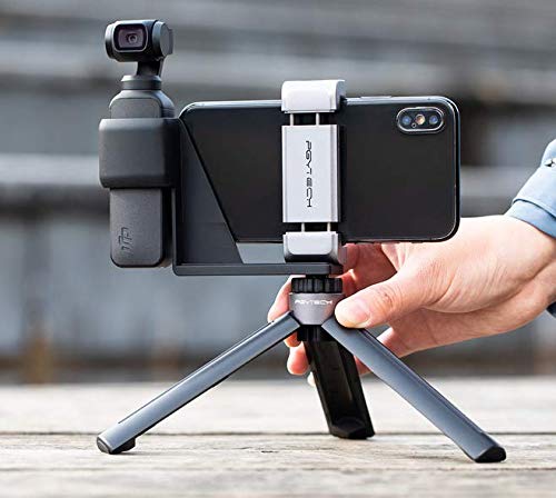 PGYTECH Desktop Tripod Mini for DJI OSMO Pocket/GoPro Series Action Camera with LUCKYBIRD USB Reader
