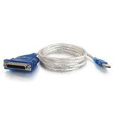 C&E USB to Parallel IEEE 1284 Printer Adapter Cable PC