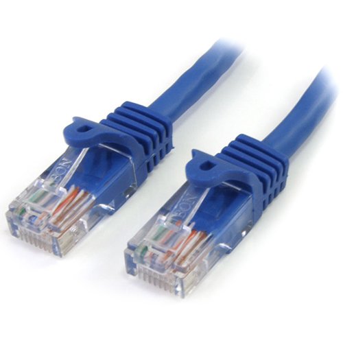 StarTech 50 FT Blue SNAGLESS CAT5 UTP Patch Cable