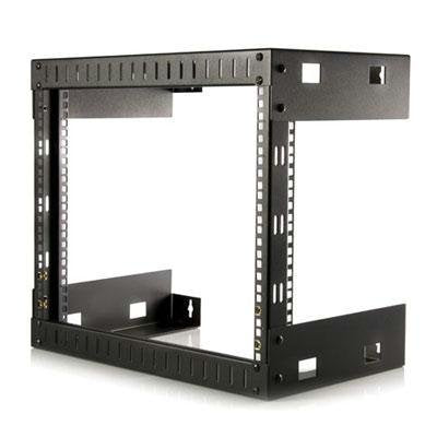 Startech.com RK812WALLO 8U Open Frame Equipment Rack