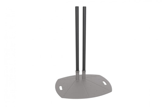 Extra Dual Poles for Plasma Display Floor Stands Height: 60", Pole Finish: Black