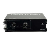 C2G 40533 45 Watt Stereo Audio Amplifier, Plenum Rated, TAA Compliant, Black (Made in The USA)