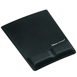 Mousepad/Wrist Sup W/Micro-Blk (Fabric)
