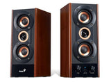 Genius 50 Watt Three-way Hi-Fi Wood Speakers (SP-HF1800A)