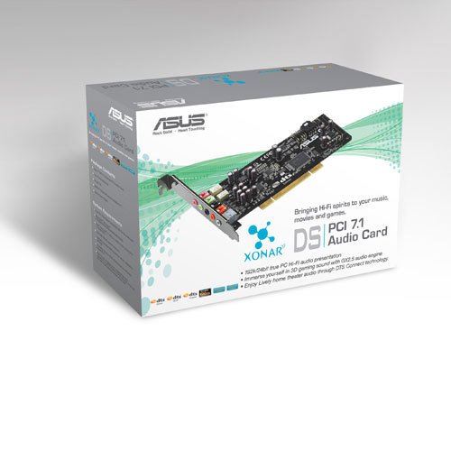 Xonar Dg Amp 5.1 Pci Sound Card Gx 2.5 Gaming Dolby Headphone