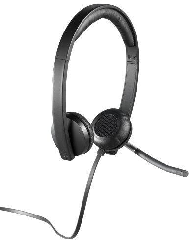 Logitech USB Headset  Corded Double-Ear Stereo Business Headset