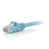 6ft Cat6a Snagless Utp Cable-Aqua