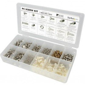 PCSCREWKIT - StarTech.com PC Screw Kit - Screw Nuts and Standoffs Top-Loading - Plastic