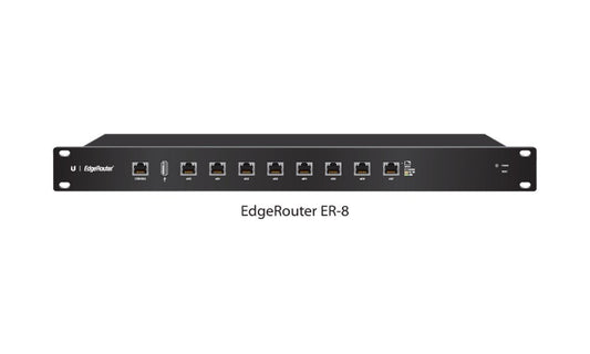 UBIQUITI ER-8 Networks Edgerouter 8 Port Router, Black