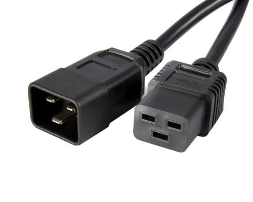 StarTech.com PXTC19C203 Computer Power Cord C19 to C20 - 3 feet
