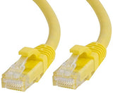 C2G 27191 Cat6 Cable - Snagless Unshielded Ethernet Network Patch Cable, Yellow (3 Feet, 0.91 Meters)