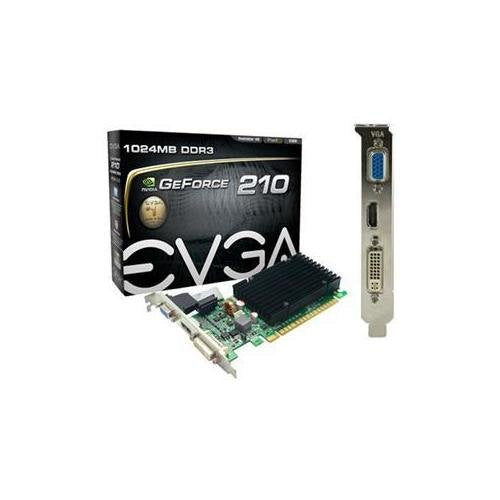 EVGA 01G-P3-1313-KR GeForce 210 Graphic Card - 520 MHz Core - 1 GB DDR3 SDRAM - PCI Express 2.0 x16