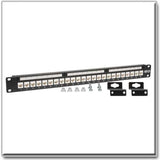 24port Cat6/Cat5e Low Profile Wallmount Patch Panel 1u Taa Gsa