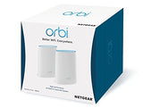 Netgear orbi Whole Home Mesh Wifi System with Tri-Band - Wireless router replacement, Eliminate Wifi Dead Zones, Up to 5000 Sqft, 2pk (rbk50)