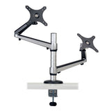 TRIPP LITE Dual Display LCD Desk Mount Arm Swivel Tilt 13-Inch-27-Inch Flat Panel
