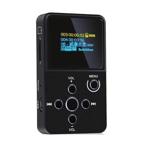 xDuoo Media Player XDU-X2 0.96 inch LED MicroSD Rail to Rail Black Retail