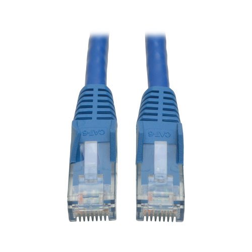 Tripp Lite Cat6 Gigabit Snagless Molded Patch Cable (RJ45 M/M) - Blue - 50 Piece Bulk Pack, 5-ft.(N201-005-BL50BP)