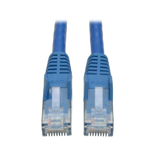 Tripp Lite Cat6 Gigabit Snagless Molded Patch Cable (RJ45 M/M) - Blue - 50 Piece Bulk Pack, 7-ft.(N201-007-BL50BP)