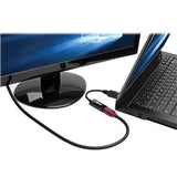 Tripp Lite DisplayPort to HDMI Adapter Converter 4K @ 60Hz, Latching Connector, DP 1.2 to HDMI 2.0 M/F, DP to HDMI (P136-06N-H2V2LB)