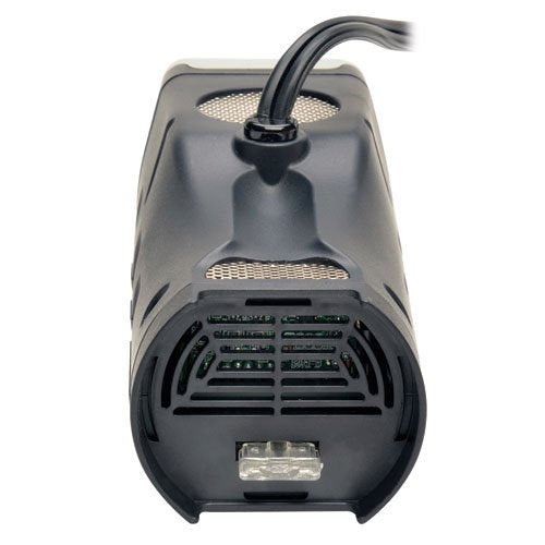 TRIPP LITE 200W Car Power Inverter with 2 Outlets & 2 USB Charging Ports, Cup Holder Design, Auto Inverter, Gray
