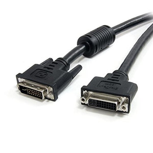 StarTech.com DVIIDMF6 Dual Link Digital Analog DVI-I Extension Cable, M/F, 6-Feet