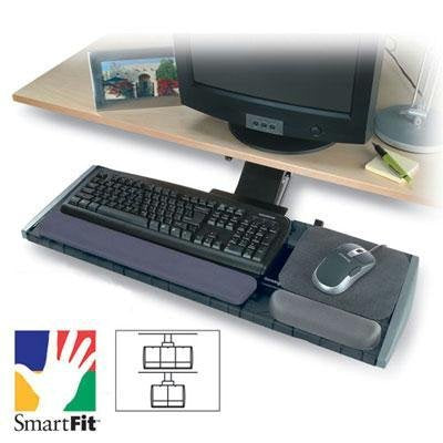 Kensington 60718 Adjustable Keyboard Platform with SmartFit System Black