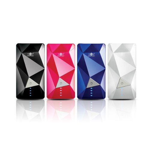 Vantec Power Gem 3500 Power Bank for iPad/iPod, White (VAN-350BB-WH)