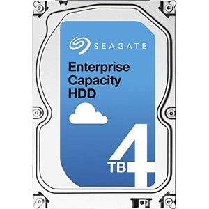 Seagate Enterprise Capacity 3.5 | ST4000NM0035 | 4TB 7.2K RPM 128MB Cache 3.5" SATA 6Gb/s | 512n | FIPS 140-2 | Enterprise Internal Hard Disk Drive