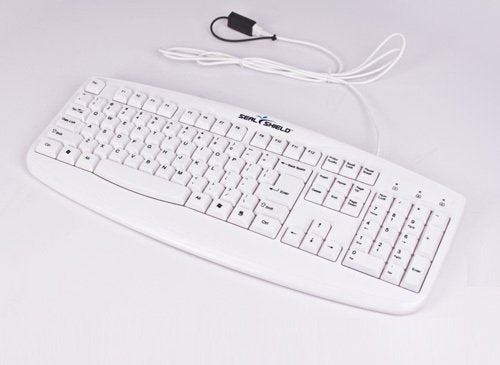 Silver Storm Washable Keyboard - Ip-66 Washable, True Type, Full Travel Keys, 24