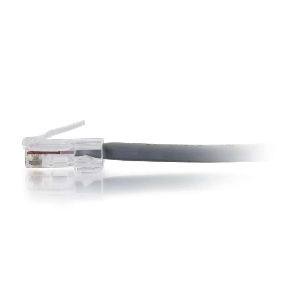 C2G 04066 Cat6 Cable - Non-Booted Unshielded Ethernet Network Patch Cable, Gray (3 Feet, 0.91 Meters)