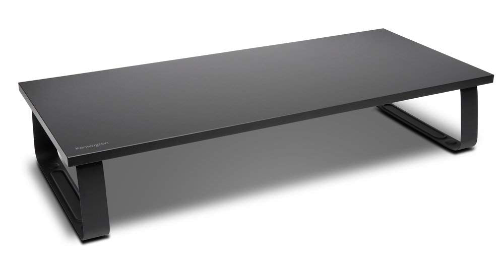 Kensington Extra Wide Monitor Stand, Fits Monitors up to 32 Inches and 44 Pounds, Black (K55726WW)