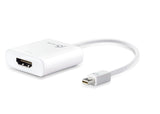 Mini DisplayPort to HDMI Adapter by j5create | Thunderbolt for MacBook, Apple iMac (White)