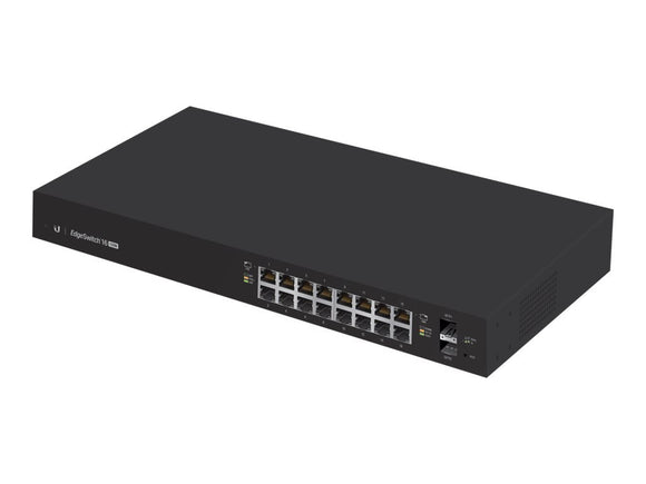 UBIQUITI ES-16-150W Edge Switch 16 Ports-Managed-Rack-Mountable-Black