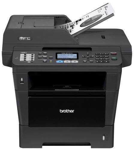 Brother MFC8710DW Wireless Monochrome Laser Printer with ScannerCopier and Fax (Black)