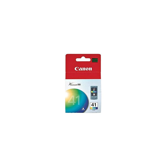 Canon CL-41 0617B002 Pixma iP1200 1300 1700 1900 6210 MP140 190 220 MX300 MX310 Pixus iP2500 MP170 460 Ink Cartridge (Tri Color) in Retail Packaging