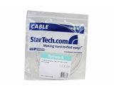 StarTech.com N6PATCH7WH Gigabit Snagless RJ45 UTP Cat6 Patch Cable, 7-Feet (White)