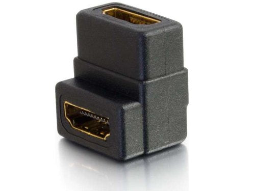 C2G / Cables to Go 18400 Right Angle HDMI Female to Female Coupler